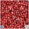 BeadTin Dark Ruby Transparent 11mm TriBead Plastic Craft Beads (500pcs)